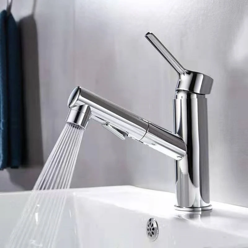 Pull Out Basin Vessel Sink Taps Deck Mounted Brass Hot and Cold Washing Basin Faucet Antique Brass Bathroom Faucet
Pull Out Basin Vessel Sink Taps Deck Mounted Brass Hot and Cold Washing Basin Faucet Antique Brass Bathroom Faucet