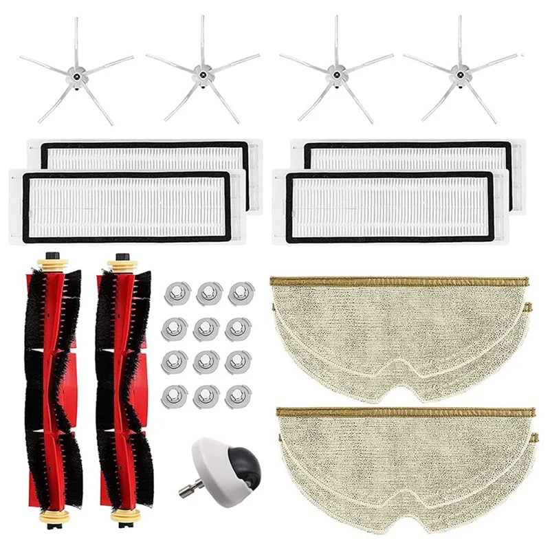 Accessories for Xiaomi Roborocks S5 Max S6 S6 Maxv S5 S50 S6 Pure T6 Vacuum Cleaner Parts Main Side Brush Hepa Filter
Accessories for Xiaomi Roborocks S5 Max S6 S6 Maxv S5 S50 S6 Pure T6 Vacuum Cleaner Parts Main Side Brush Hepa Filter