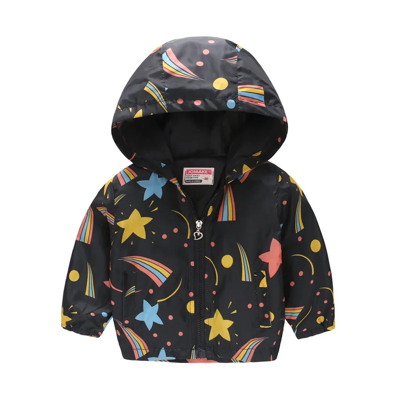 Kids Coat Autumn And Winter Sunscreen Thin Jackets Printing Hooded Outerwear Zipper Fashion Children Boys Girls Flower Clothes
Kids Coat Autumn And Winter Sunscreen Thin Jackets Printing Hooded Outerwear Zipper Fashion Children Boys Girls Flower Clothes