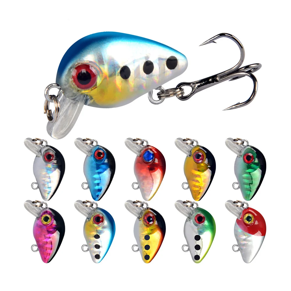 1pcs Fishing supplies 2.6cm1.2g Hard baits vibration Wobbler Floating Hard Plastic 3D Eyes Artificial Swimbaits
1pcs Fishing supplies 2.6cm1.2g Hard baits vibration Wobbler Floating Hard Plastic 3D Eyes Artificial Swimbaits