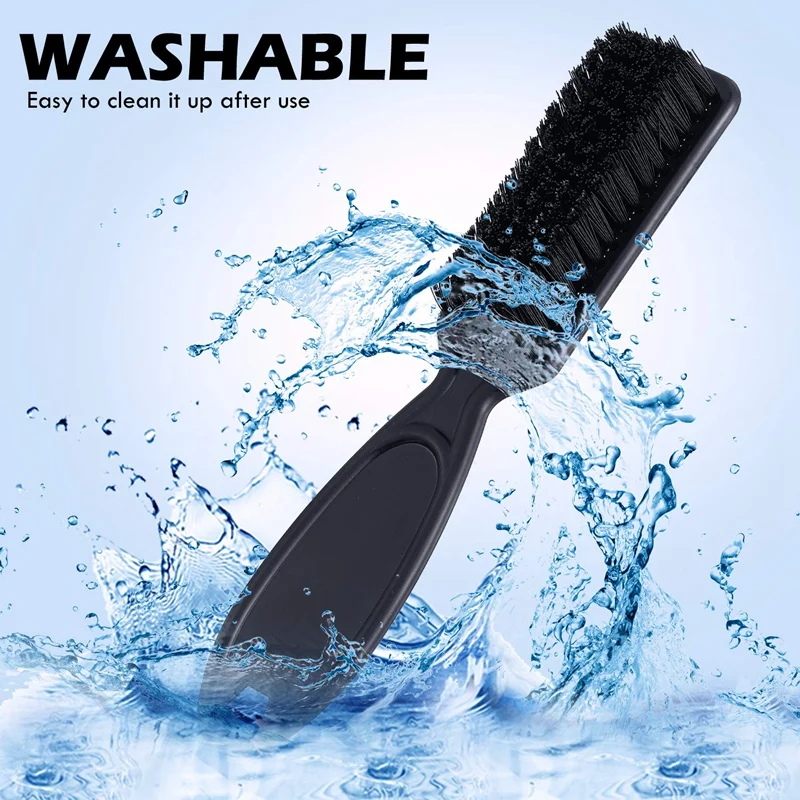 6 Pcs Hairdressing Blade Scissors Cleaning Brush Nylon Trimmer Cleaning Brush Hair Duster Brush Set Black
6 Pcs Hairdressing Blade Scissors Cleaning Brush Nylon Trimmer Cleaning Brush Hair Duster Brush Set Black