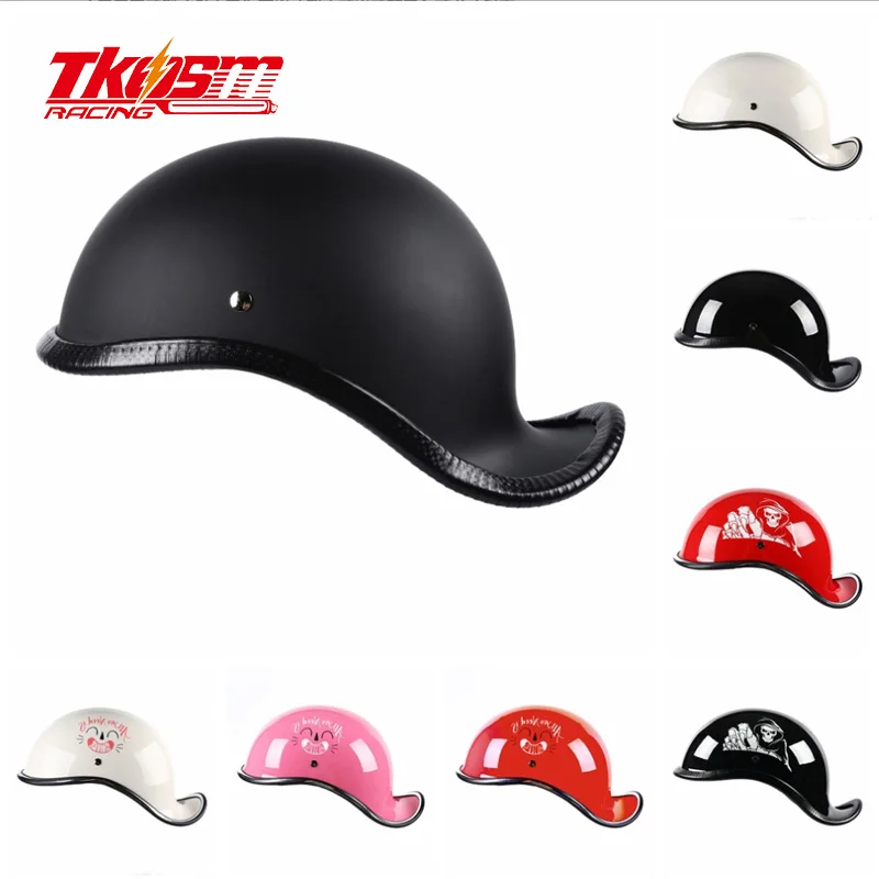 Wholesale Motorcycle Unisex Helmet Harley Scoop Helmet Half Helmet Half Cover Retro Motorcycle Helmet All Seasons
Wholesale Motorcycle Unisex Helmet Harley Scoop Helmet Half Helmet Half Cover Retro Motorcycle Helmet All Seasons