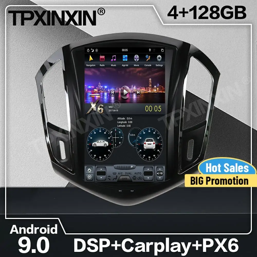 128G Tesla Screen Carplay Android 9 Car Radio 2 Din Stereo Receiver For Chevrolet Cruze 2012 2013 2014 2015 GPS Audio Video Unit
128G Tesla Screen Carplay Android 9 Car Radio 2 Din Stereo Receiver For Chevrolet Cruze 2012 2013 2014 2015 GPS Audio Video Unit