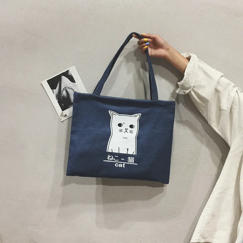 Popular zipper printed denim bag fashion one shoulder women's bag decor can be customized
Popular zipper printed denim bag fashion one shoulder women's bag decor can be customized