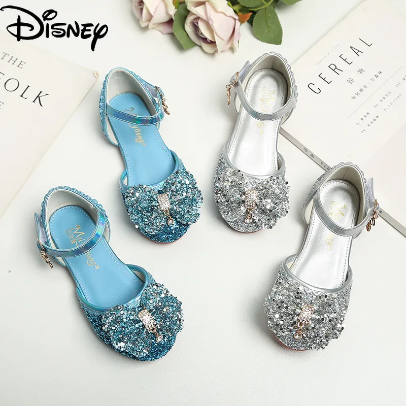 Детские кожаные туфли Disney для девочек, обувь принцессы с блестками и бантом для принцесс, весна-лето
Детские кожаные туфли Disney для девочек, обувь принцессы с блестками и бантом для принцесс, весна-лето
