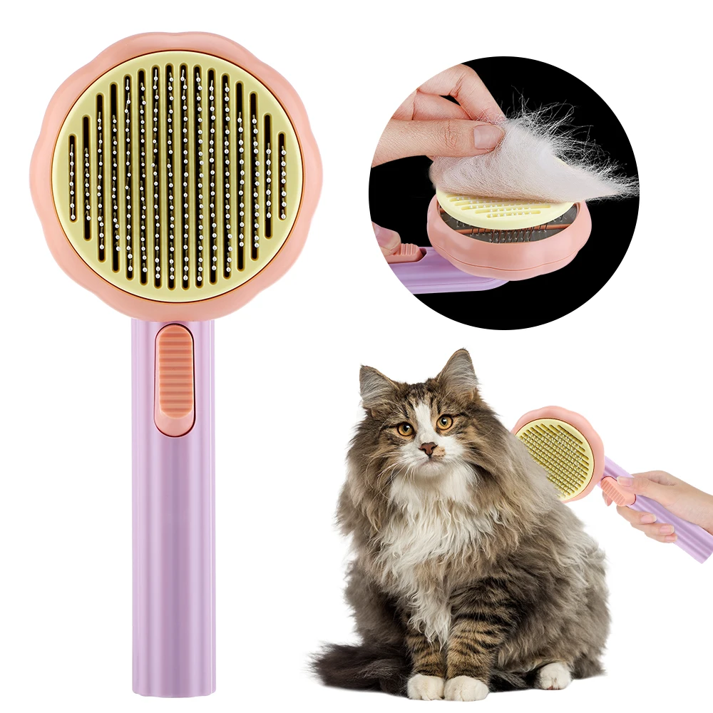 Pet Pumpkin Comb Cat Brush Comb For Dogs Cats Dog Hair Remover Brush Pet Hair Shedding Self Cleaning Comb Pet Grooming Tools
Pet Pumpkin Comb Cat Brush Comb For Dogs Cats Dog Hair Remover Brush Pet Hair Shedding Self Cleaning Comb Pet Grooming Tools