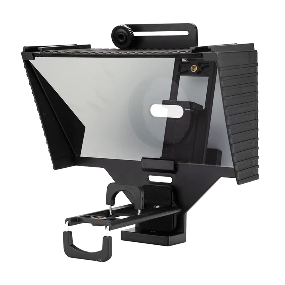 TC3 Teleprompter for Tablet PC iPad Smartphone Prompter Interview Speech DSLR Reader with Remote Control Prompter Photo Gallery
TC3 Teleprompter for Tablet PC iPad Smartphone Prompter Interview Speech DSLR Reader with Remote Control Prompter Photo Gallery
