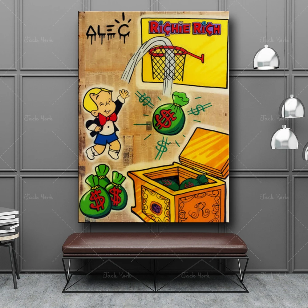 Alec Monopoly Richie Playing Basketball Abstract Posters Canvas Painting Wall Art Prints Modular Pictures For Living Room Frames 
Alec Monopoly Richie Playing Basketball Abstract Posters Canvas Painting Wall Art Prints Modular Pictures For Living Room Frames