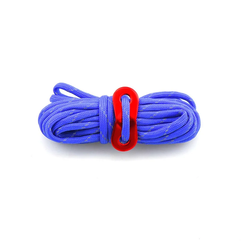 Reflective Wind Rope 4mm With Buckle Adjuster Windproof Noose Tent Accessories Night Camping Safety Ropes Camping Equipment
Reflective Wind Rope 4mm With Buckle Adjuster Windproof Noose Tent Accessories Night Camping Safety Ropes Camping Equipment