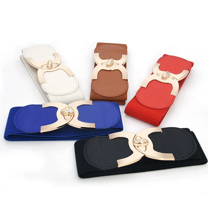 New Korean Style Windbreaker Elastic Waistband Button Decoration Wide Belt Ladies Belt Alloy Buckle Belt Dress Women Accessory
New Korean Style Windbreaker Elastic Waistband Button Decoration Wide Belt Ladies Belt Alloy Buckle Belt Dress Women Accessory