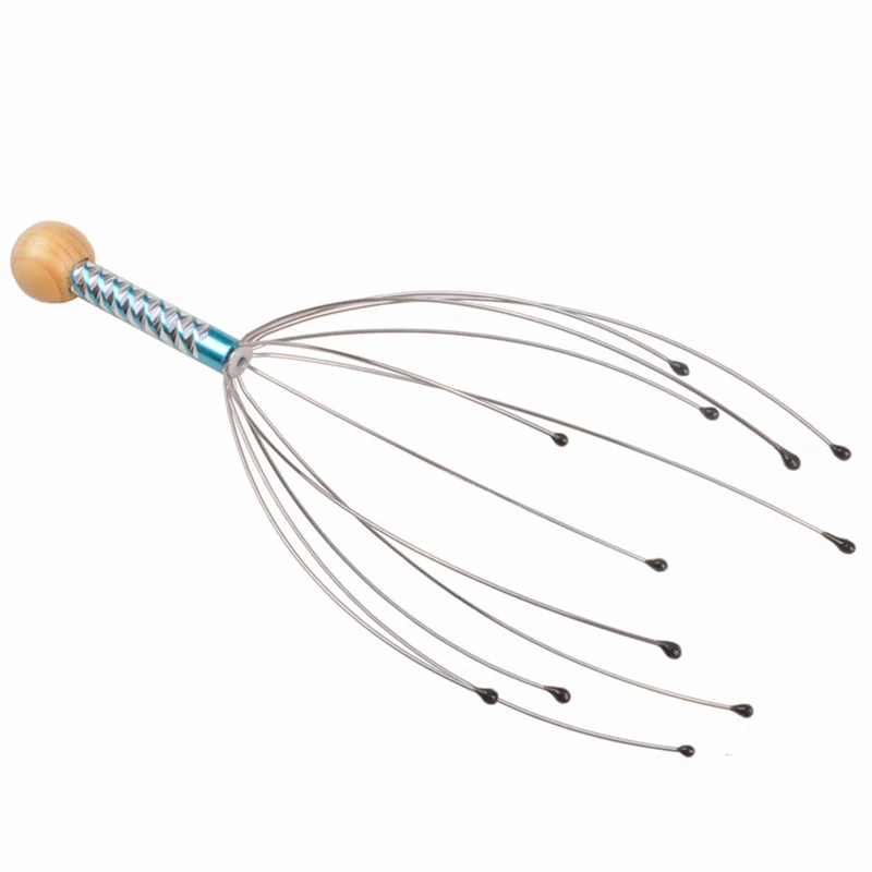 Head Relax Massager Healing Neck Claw Massage Anti-stress Pain Relief Octopus Scalp Relax Spa Headache Stimulate Blood Circulate
Head Relax Massager Healing Neck Claw Massage Anti-stress Pain Relief Octopus Scalp Relax Spa Headache Stimulate Blood Circulate
