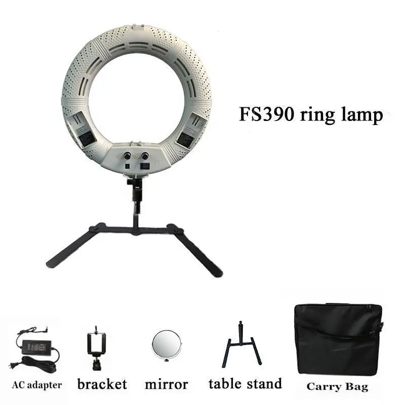 Yidoblo 12'' 38W FS-390II Bicolor SMD LED Selfie Ring Lights Nails beauty lights With Smart phone bracket Bag
Yidoblo 12'' 38W FS-390II Bicolor SMD LED Selfie Ring Lights Nails beauty lights With Smart phone bracket Bag