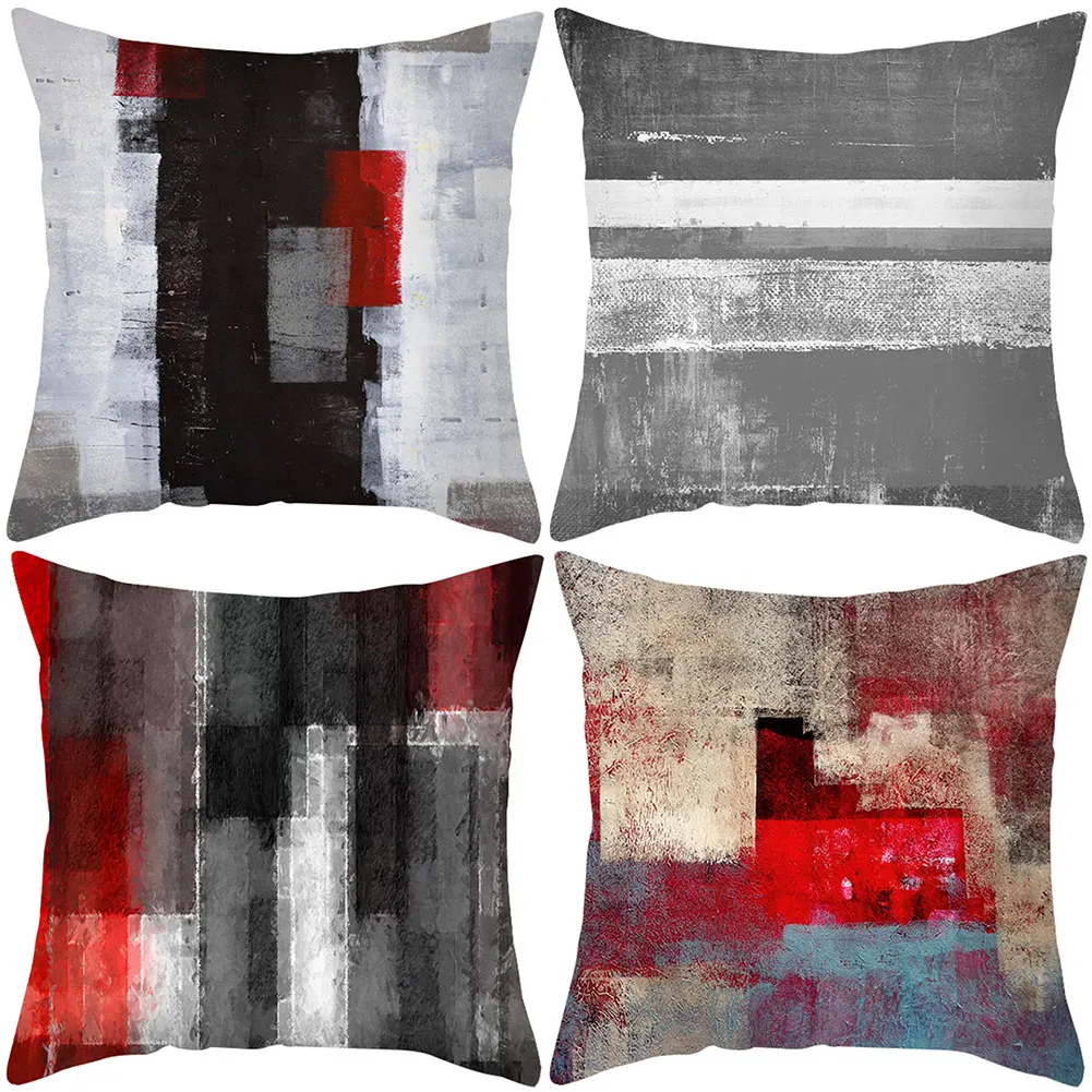 Geometric Abstract Print Home Sofa Throw Pillow Case Cushion Cover Home Decor for repeated use
Geometric Abstract Print Home Sofa Throw Pillow Case Cushion Cover Home Decor for repeated use