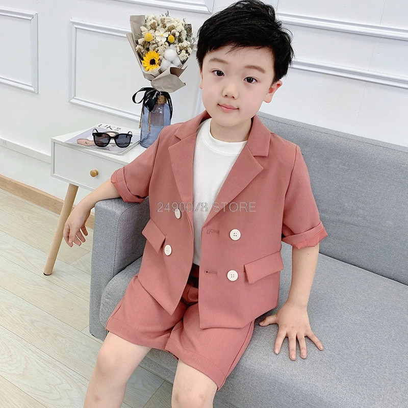 Baby boys Girls Cool Jacket + shorts Formal suit 2020 Summer Style Children Clothing set kids Birthday Party clothes 2-10 years
Baby boys Girls Cool Jacket + shorts Formal suit 2020 Summer Style Children Clothing set kids Birthday Party clothes 2-10 years