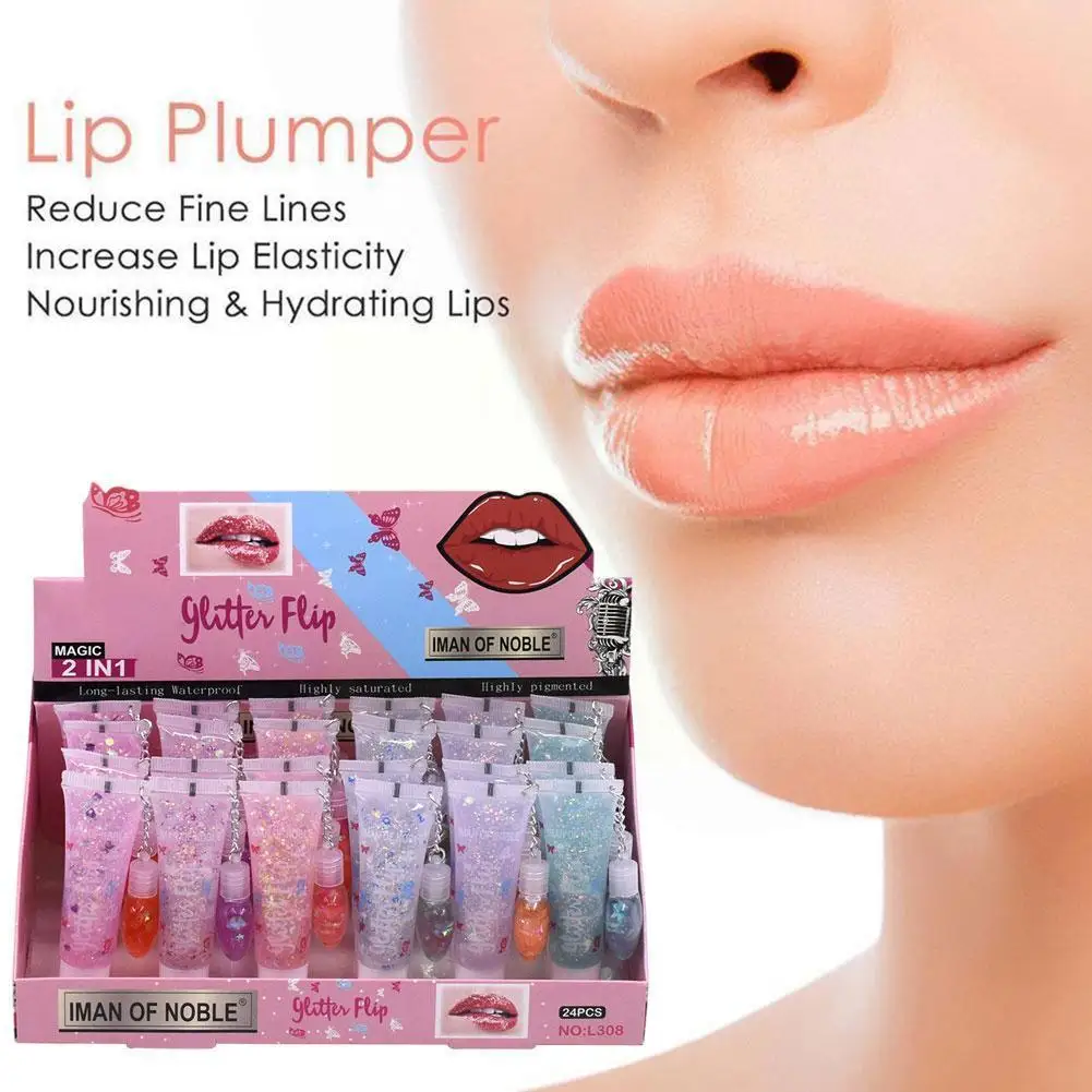 1pcs Lip Gloss Mini Heart Love Shaped Lip Plumper Oil Lip Balm Women Makeup Lip Moisturizing Tint Gloss G9e5
1pcs Lip Gloss Mini Heart Love Shaped Lip Plumper Oil Lip Balm Women Makeup Lip Moisturizing Tint Gloss G9e5