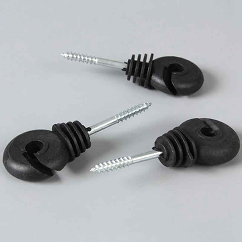 100Pcs Electric Fence Offset Ring Insulator Fencing Screw in Posts Wire Safe Agricultural Garden Supplies Accessories
100Pcs Electric Fence Offset Ring Insulator Fencing Screw in Posts Wire Safe Agricultural Garden Supplies Accessories