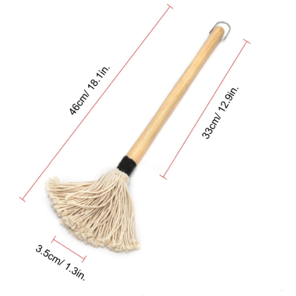 BBQ Grill Basting Mop Professional Barbecue Brush Kitchen Cooking Tool With 3 Replacement Brush Head
BBQ Grill Basting Mop Professional Barbecue Brush Kitchen Cooking Tool With 3 Replacement Brush Head