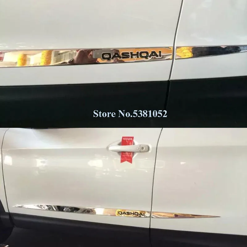 Chrome Side Door Body Molding Cover Trim For Nissan Qashqai j11 2016 2017 2018 2019 2020 Car Line Garnish Protector Accessories
Chrome Side Door Body Molding Cover Trim For Nissan Qashqai j11 2016 2017 2018 2019 2020 Car Line Garnish Protector Accessories