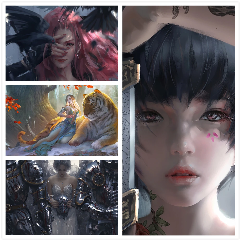 HD Beauty Anime Game Fantasy Girl HD Prints Canvas Wall Art Painting Modular Pictures Home Decoration Poster Living Room Frame 
HD Beauty Anime Game Fantasy Girl HD Prints Canvas Wall Art Painting Modular Pictures Home Decoration Poster Living Room Frame