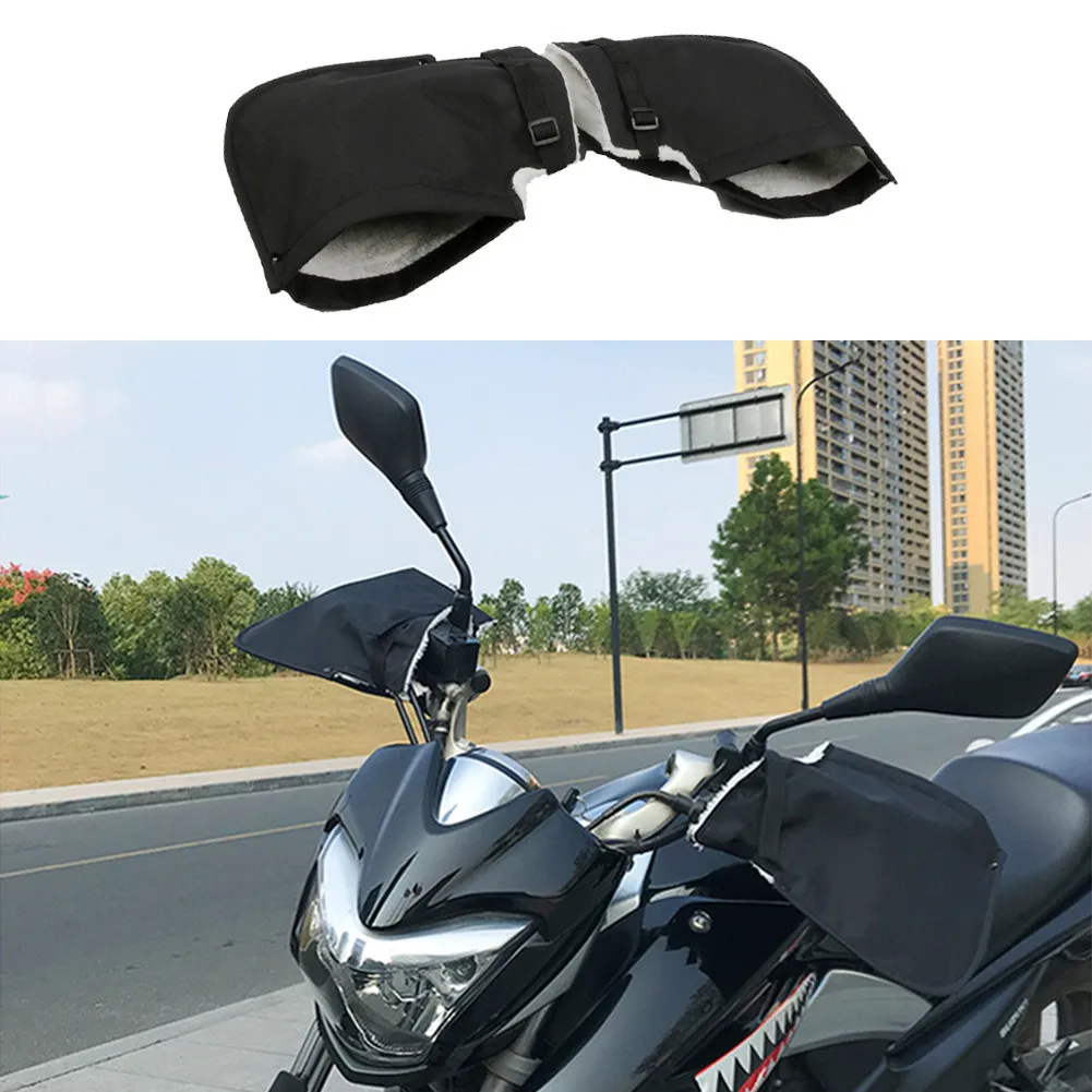 Motorcycle Handlebar Gloves Waterproof Windproof Warm Velvet Covers For Scooter 600D Oxford Cloth Lambskin Handlebar Gloves
Motorcycle Handlebar Gloves Waterproof Windproof Warm Velvet Covers For Scooter 600D Oxford Cloth Lambskin Handlebar Gloves