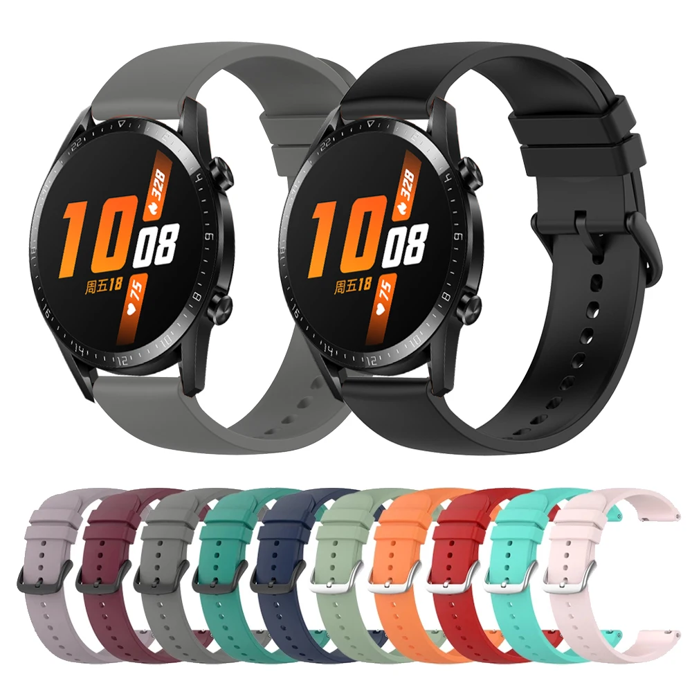 Ремешок силиконовый спортивный для Huawei Watch GT2 42 мм 46 мм, браслет для часов GT 2 Pro 2e HONOR MagicWatch 2, браслет для наручных часов
Ремешок силиконовый спортивный для Huawei Watch GT2 42 мм 46 мм, браслет для часов GT 2 Pro 2e HONOR MagicWatch 2, браслет для наручных часов