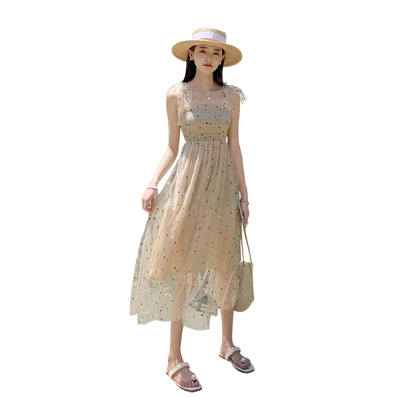 Long Embroidery Women Voile Sundress Summer Elegant Vintage Fairy Party Night Dress Korean Runway 2020 Beach Vacation Dress
Long Embroidery Women Voile Sundress Summer Elegant Vintage Fairy Party Night Dress Korean Runway 2020 Beach Vacation Dress