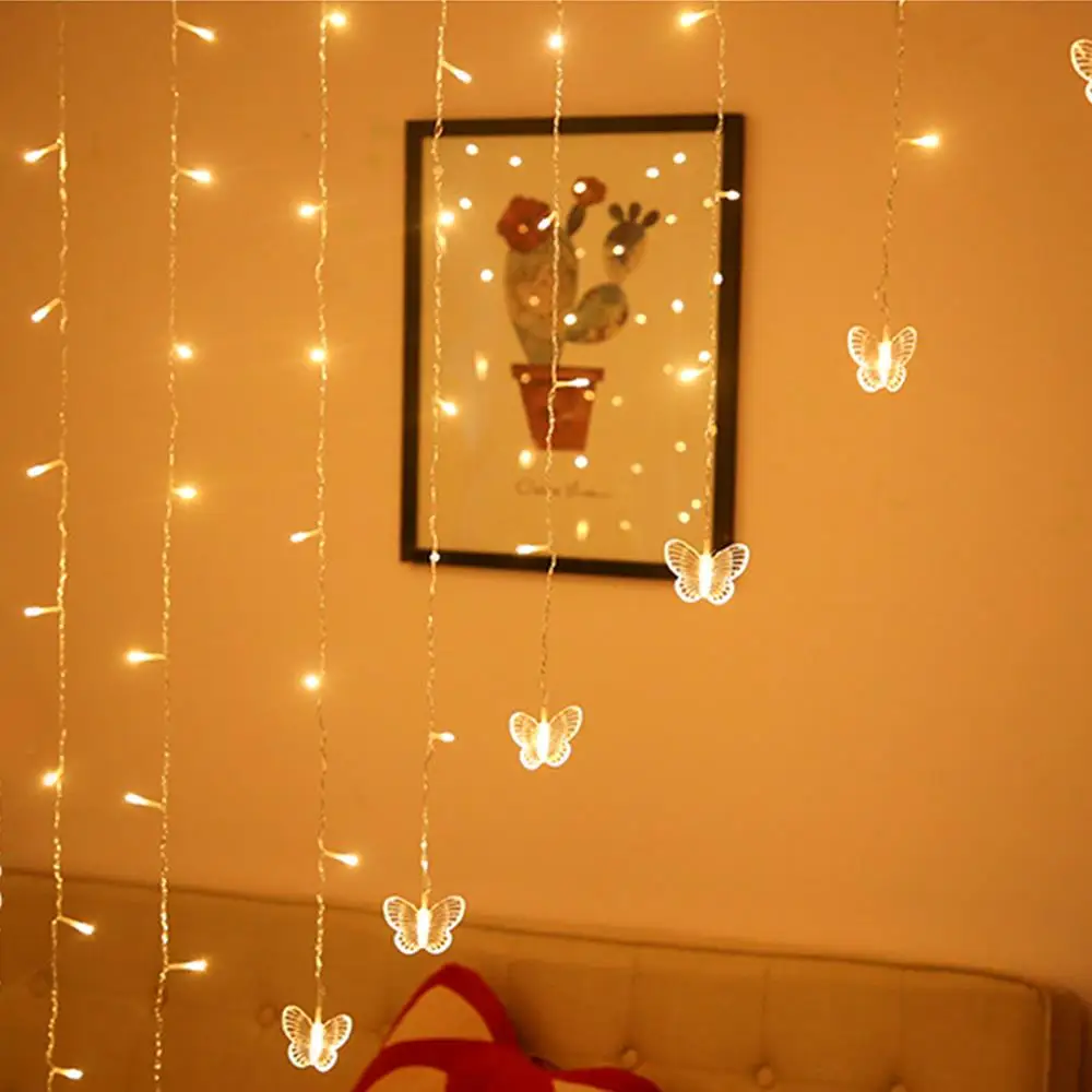 Flashing 220v Holiday Christmas Garlands Icicle Curtain Lights Bedroom Home Decor String Light Outdoor Decoration 2M EU Plug
Flashing 220v Holiday Christmas Garlands Icicle Curtain Lights Bedroom Home Decor String Light Outdoor Decoration 2M EU Plug