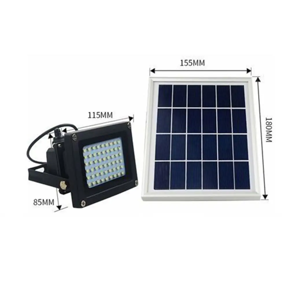 54 LED Solar Power Light Sensor Light Eco-friendly Outdoor Garden Lawn Street Security Lamp Light Waterproof IP64
54 LED Solar Power Light Sensor Light Eco-friendly Outdoor Garden Lawn Street Security Lamp Light Waterproof IP64