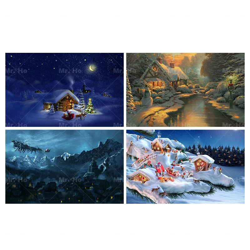 Christmas Wall Picture Snowman Santa Claus Frameless Poster Canvas Painting Mural Living Room Bedroom Modern Home Decoration
Christmas Wall Picture Snowman Santa Claus Frameless Poster Canvas Painting Mural Living Room Bedroom Modern Home Decoration