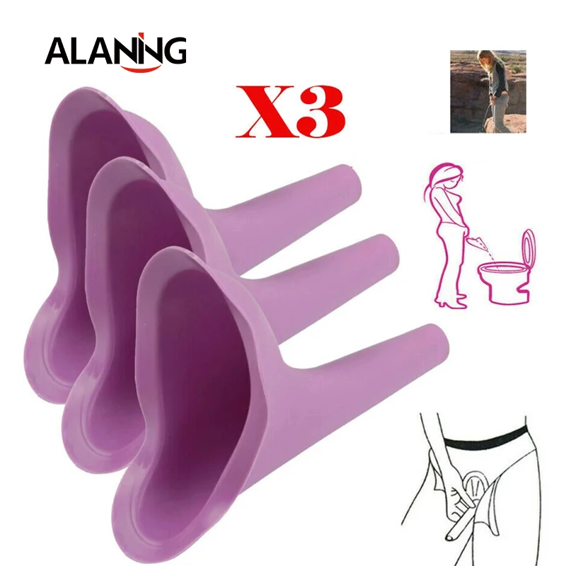 3Pcs Portable Female Woman Ladies Urinal Urine Wee Funnel Outdoor Camping Travel Silicone Urinals Urination Device Stand Up Pee
3Pcs Portable Female Woman Ladies Urinal Urine Wee Funnel Outdoor Camping Travel Silicone Urinals Urination Device Stand Up Pee