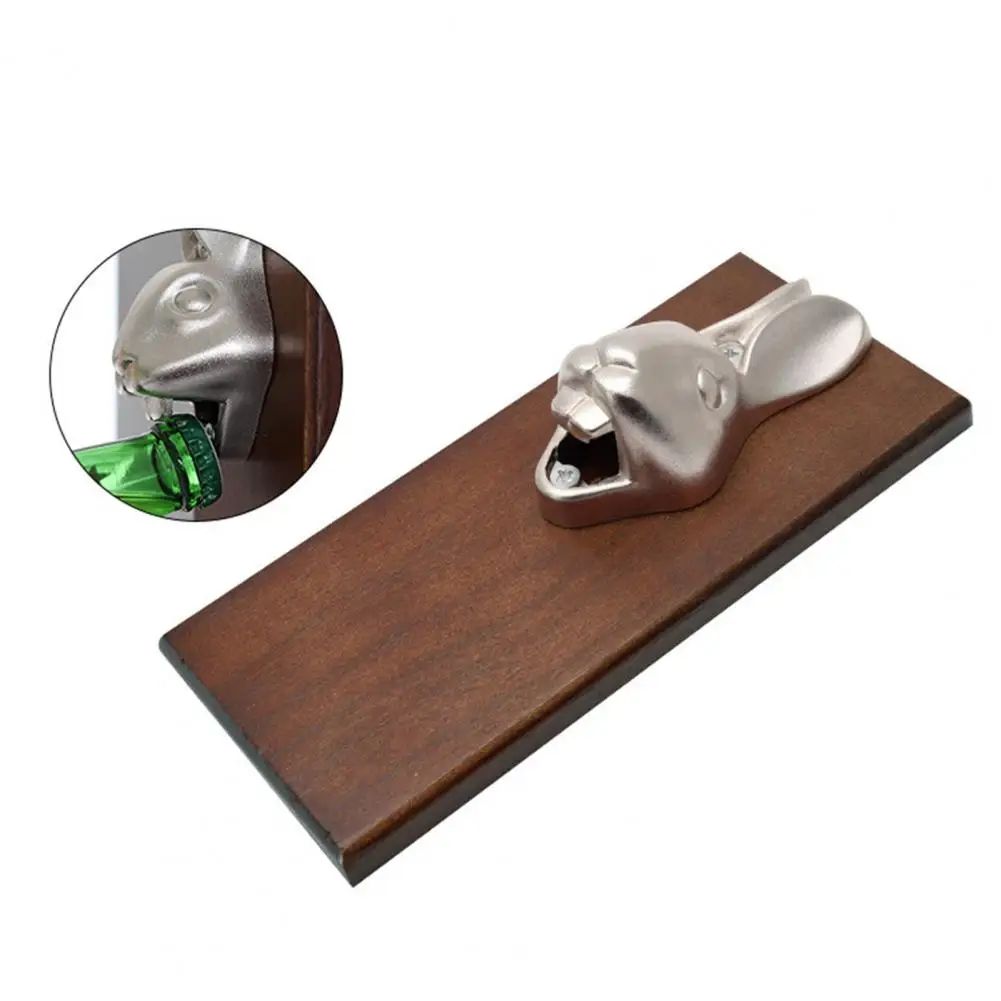 Bottle Opener Multifunctional Wall Mounted Stainless Steel Innovative Delicate Rabbit Head Refrigerator Magnet for Kitchen
Bottle Opener Multifunctional Wall Mounted Stainless Steel Innovative Delicate Rabbit Head Refrigerator Magnet for Kitchen
