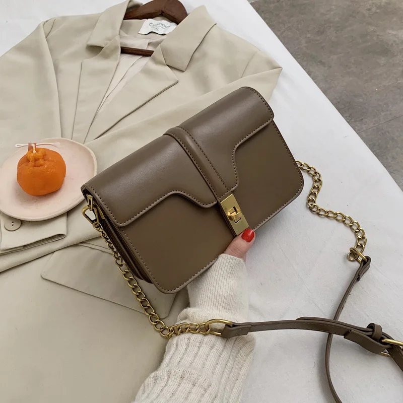 Vintage Square Crossbody bag 2021 Fashion New High quality PU Leather Women's Designer Handbag Chain Shoulder Messenger Bag
Vintage Square Crossbody bag 2021 Fashion New High quality PU Leather Women's Designer Handbag Chain Shoulder Messenger Bag