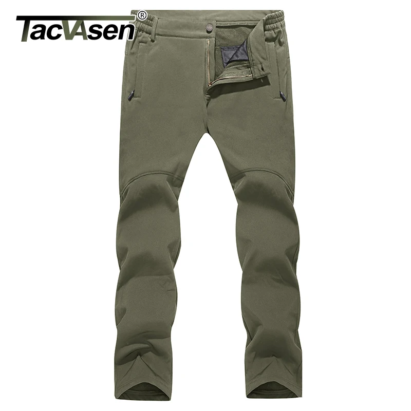 TACVASEN Winter Softshell Pants Men Fleece Lining Warm Military Tactical Pants Straight Thermal Hike Hunt Trousers Work Pants
TACVASEN Winter Softshell Pants Men Fleece Lining Warm Military Tactical Pants Straight Thermal Hike Hunt Trousers Work Pants