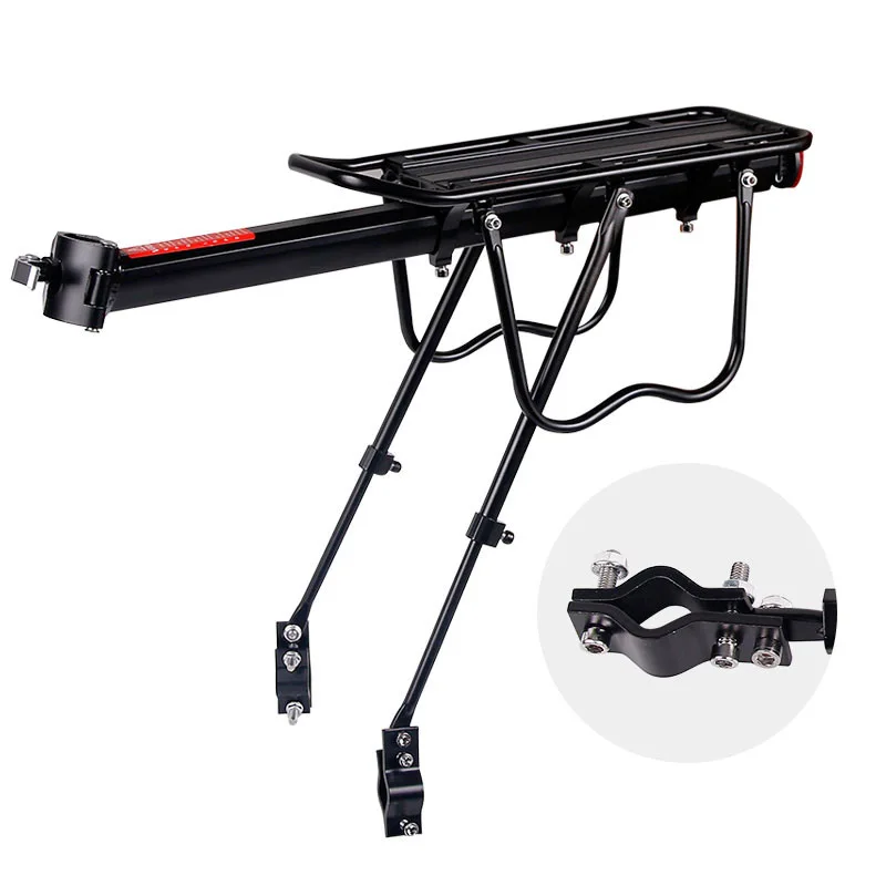 Bicycle Luggage Rack Cargo Luggage Rack Shelf Cycling Bag Stand Holder Trunk Fit 20-29 '' Mtb & 4.0 '' Fat Bike 
Bicycle Luggage Rack Cargo Luggage Rack Shelf Cycling Bag Stand Holder Trunk Fit 20-29 '' Mtb & 4.0 '' Fat Bike