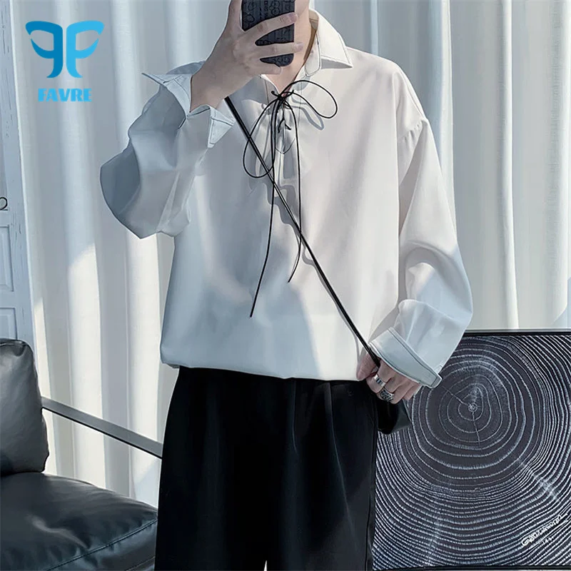FAVRE Men Casual Shirt Leisure Design Sense Creativity Fashion Office Social Business Collared Shirt Long Sleeve Work Clothes
FAVRE Men Casual Shirt Leisure Design Sense Creativity Fashion Office Social Business Collared Shirt Long Sleeve Work Clothes