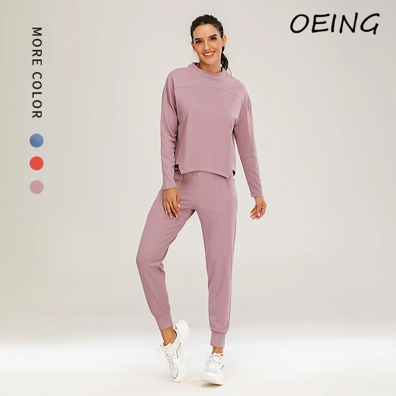 Winter Yoga Workout Sets Two Piece Seamless Jogging Wear High Waist Legging and Long Sleeve Tops Set
Winter Yoga Workout Sets Two Piece Seamless Jogging Wear High Waist Legging and Long Sleeve Tops Set