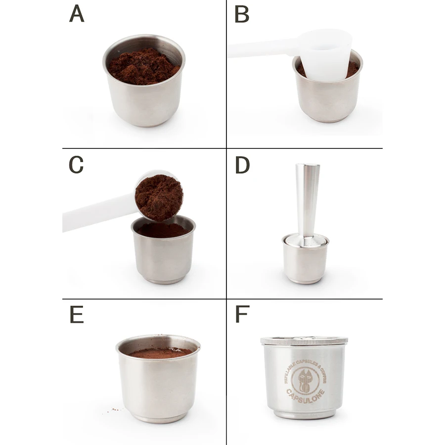 Capsulone Refillable capsule pod resuable Filter cup fit for illy Coffee Machine Metal Stainless Steel Coffee capsule
Capsulone Refillable capsule pod resuable Filter cup fit for illy Coffee Machine Metal Stainless Steel Coffee capsule