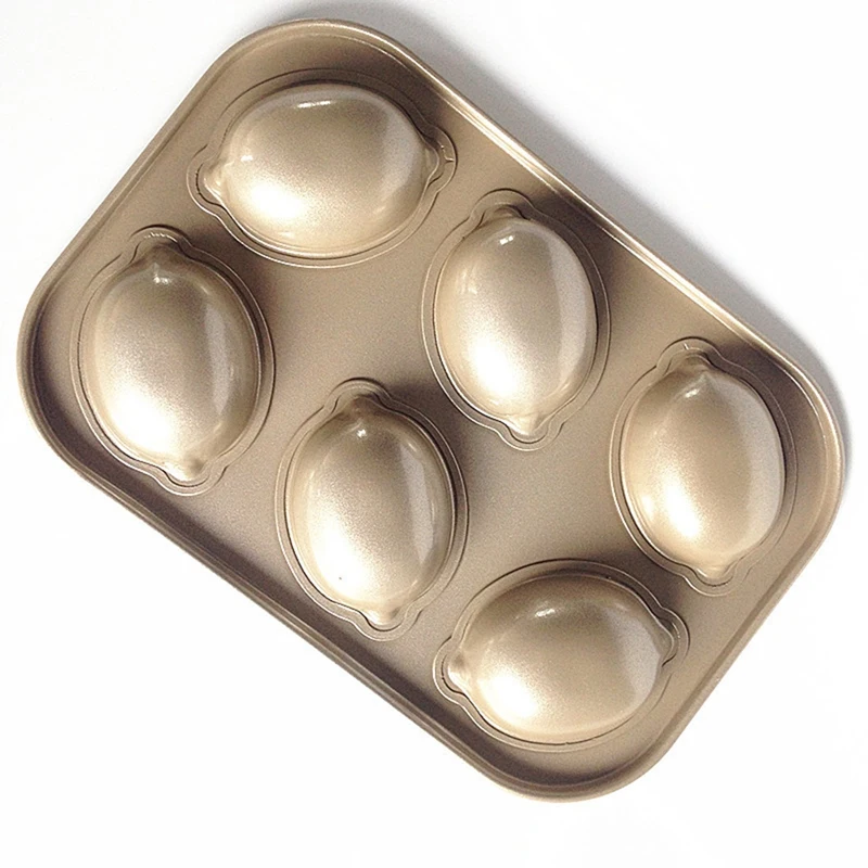 Practical Carbon Steel Cake Mold Lemon Shape Nonstick Cake Dish Muffin Pot Cake Tray Chiffon Cake Muffin Cream Mousse Dessert
Practical Carbon Steel Cake Mold Lemon Shape Nonstick Cake Dish Muffin Pot Cake Tray Chiffon Cake Muffin Cream Mousse Dessert