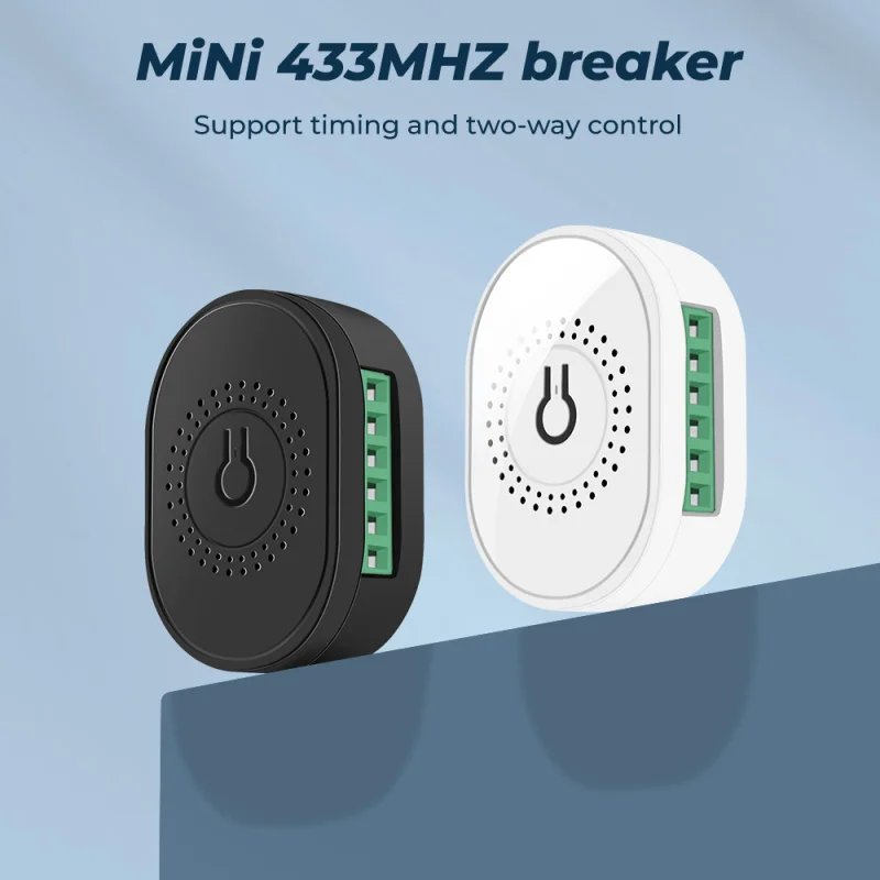 16A Mini 433MHZ Two Way On-off Device Wireless Switch For Smart Home Wall Light Timer RF 433MHZ Remote Timing Function Switch UK
16A Mini 433MHZ Two Way On-off Device Wireless Switch For Smart Home Wall Light Timer RF 433MHZ Remote Timing Function Switch UK