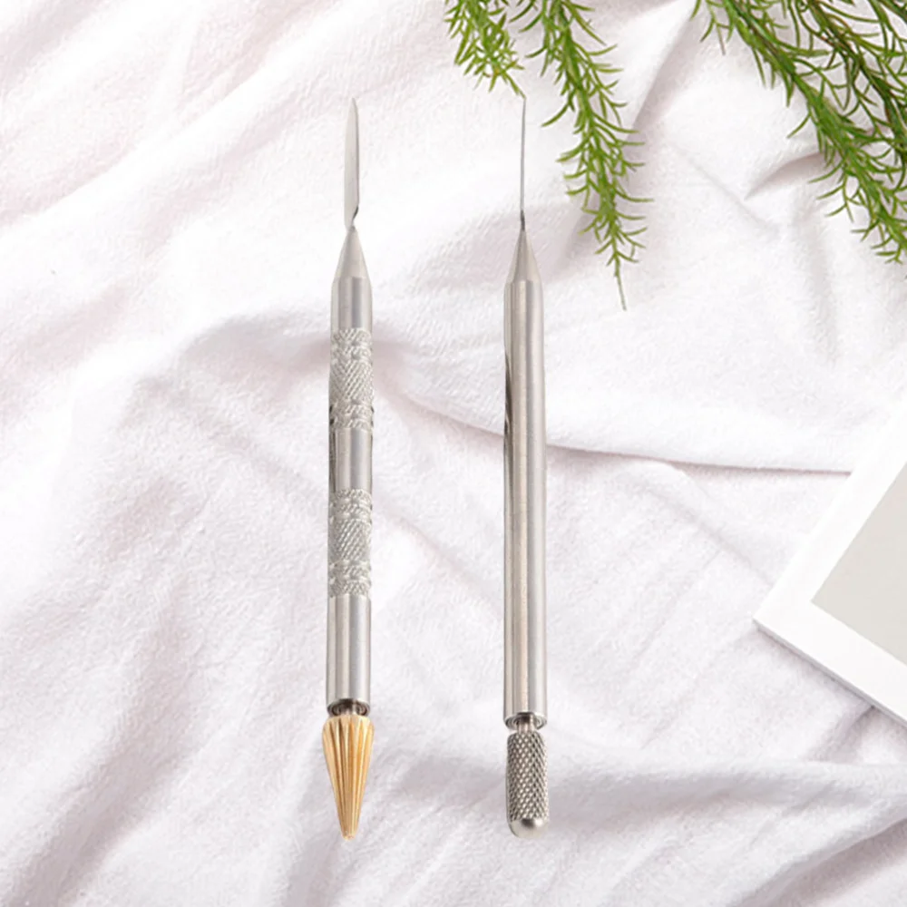 2Pcs Multi-function Sealing Pen Manual DIY Edge Sealing Pen Silver
2Pcs Multi-function Sealing Pen Manual DIY Edge Sealing Pen Silver