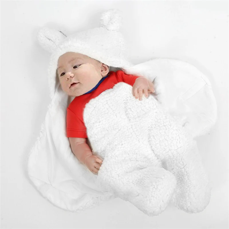 HOT Baby Winter Swaddle Blanket Wrap Cute Baby Sleeping Bag Envelope For Newborn Sleeping Bags Solid Baby Bedding Dropshipping
HOT Baby Winter Swaddle Blanket Wrap Cute Baby Sleeping Bag Envelope For Newborn Sleeping Bags Solid Baby Bedding Dropshipping