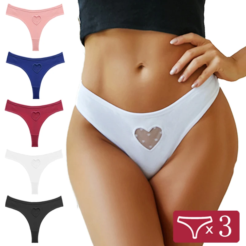 3Pcs/Set Women Lace Thongs Panties Female Cotton Bikini Ladies Hollow Out Briefs Girls Transparent G-String Intimates Lingerie
3Pcs/Set Women Lace Thongs Panties Female Cotton Bikini Ladies Hollow Out Briefs Girls Transparent G-String Intimates Lingerie