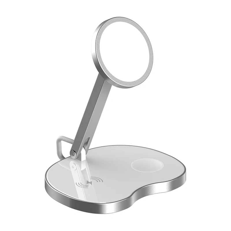 Y5 Three-in-one Folding Aluminum Alloy Wireless Charger Interface TYPE-C 15W Magnetic Wireless Charging For IPhone 12
Y5 Three-in-one Folding Aluminum Alloy Wireless Charger Interface TYPE-C 15W Magnetic Wireless Charging For IPhone 12