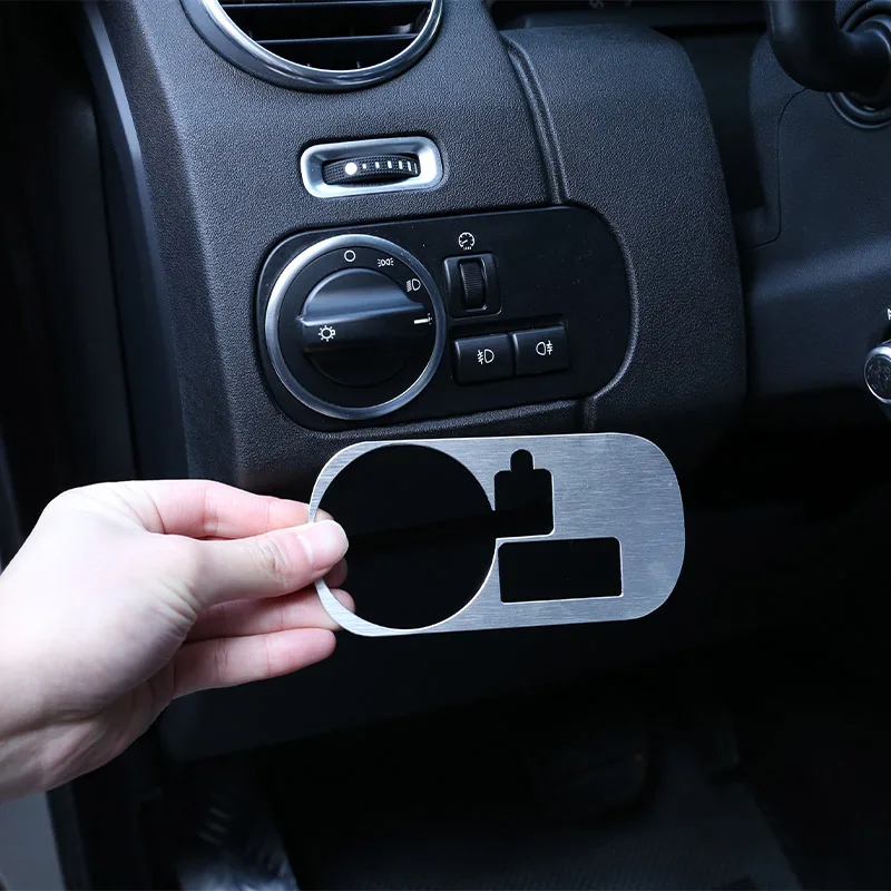 For Land Rover Discovery 4 LR4 2010-2016 Aluminum Car Headlight Switch Sequin Sticker Accessories For Range Rover Sport 2011-13
For Land Rover Discovery 4 LR4 2010-2016 Aluminum Car Headlight Switch Sequin Sticker Accessories For Range Rover Sport 2011-13