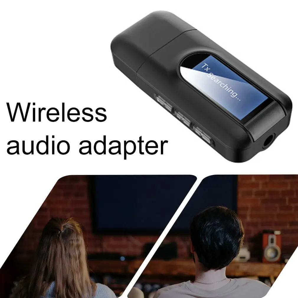 USB Dongle Bluetooth 5.0 Audio Receiver Transmitter with LCD Display 3IN1 Mini 3.5mm Jack AUX USB Wireless Adapter for TV Car PC
USB Dongle Bluetooth 5.0 Audio Receiver Transmitter with LCD Display 3IN1 Mini 3.5mm Jack AUX USB Wireless Adapter for TV Car PC