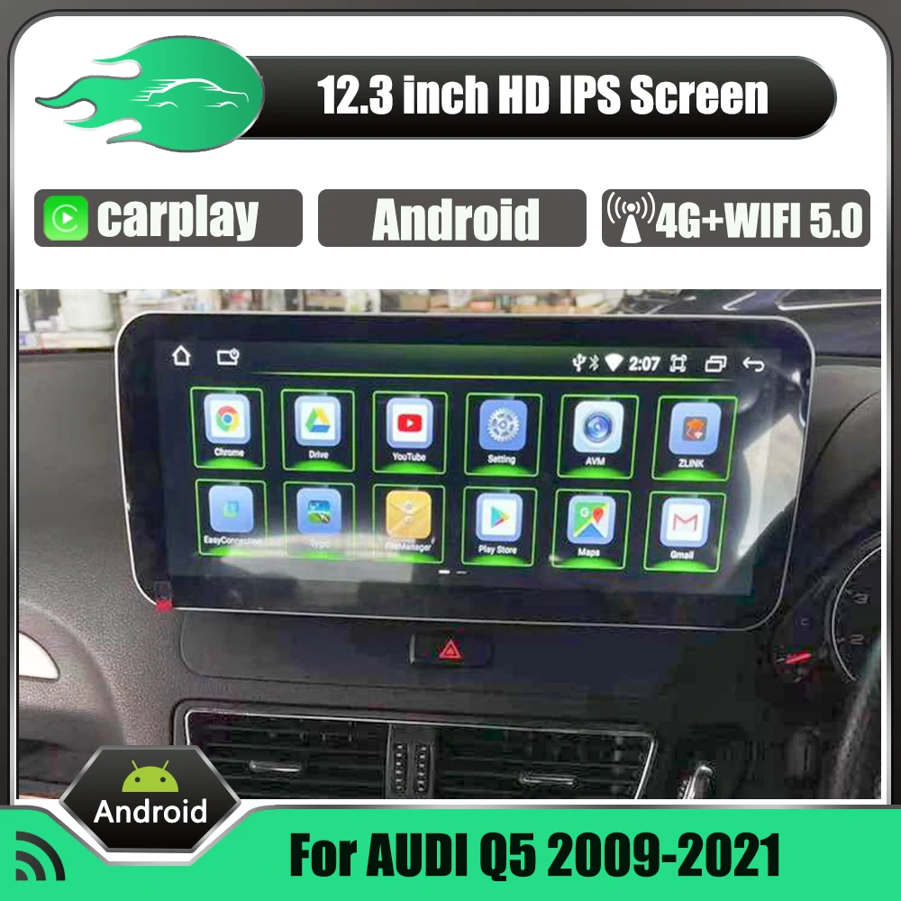 Система Android автомобильный IPS экран радио для Audi Q5 2009-2021 LHD RHD Автомобильный GPS-навигатор головное устройство мультимедийный плеер стерео приемник
Система Android автомобильный IPS экран радио для Audi Q5 2009-2021 LHD RHD Автомобильный GPS-навигатор головное устройство мультимедийный плеер стерео приемник