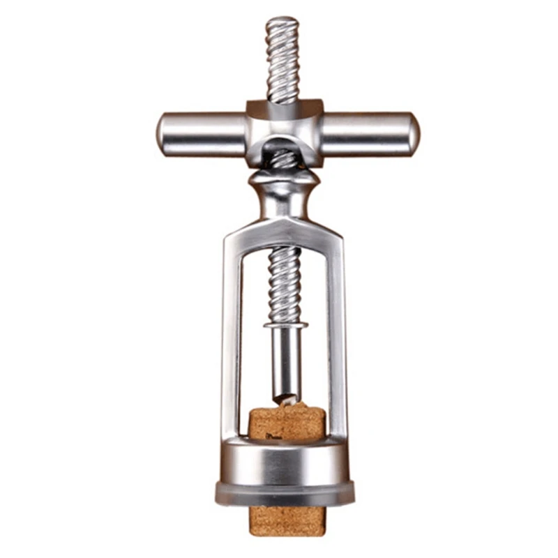 Zinc Alloy Creative Wine Bottle Opener Corkscrew Leverage Design Corkscrew for Bar Tools Gift Wine Stopper
Zinc Alloy Creative Wine Bottle Opener Corkscrew Leverage Design Corkscrew for Bar Tools Gift Wine Stopper