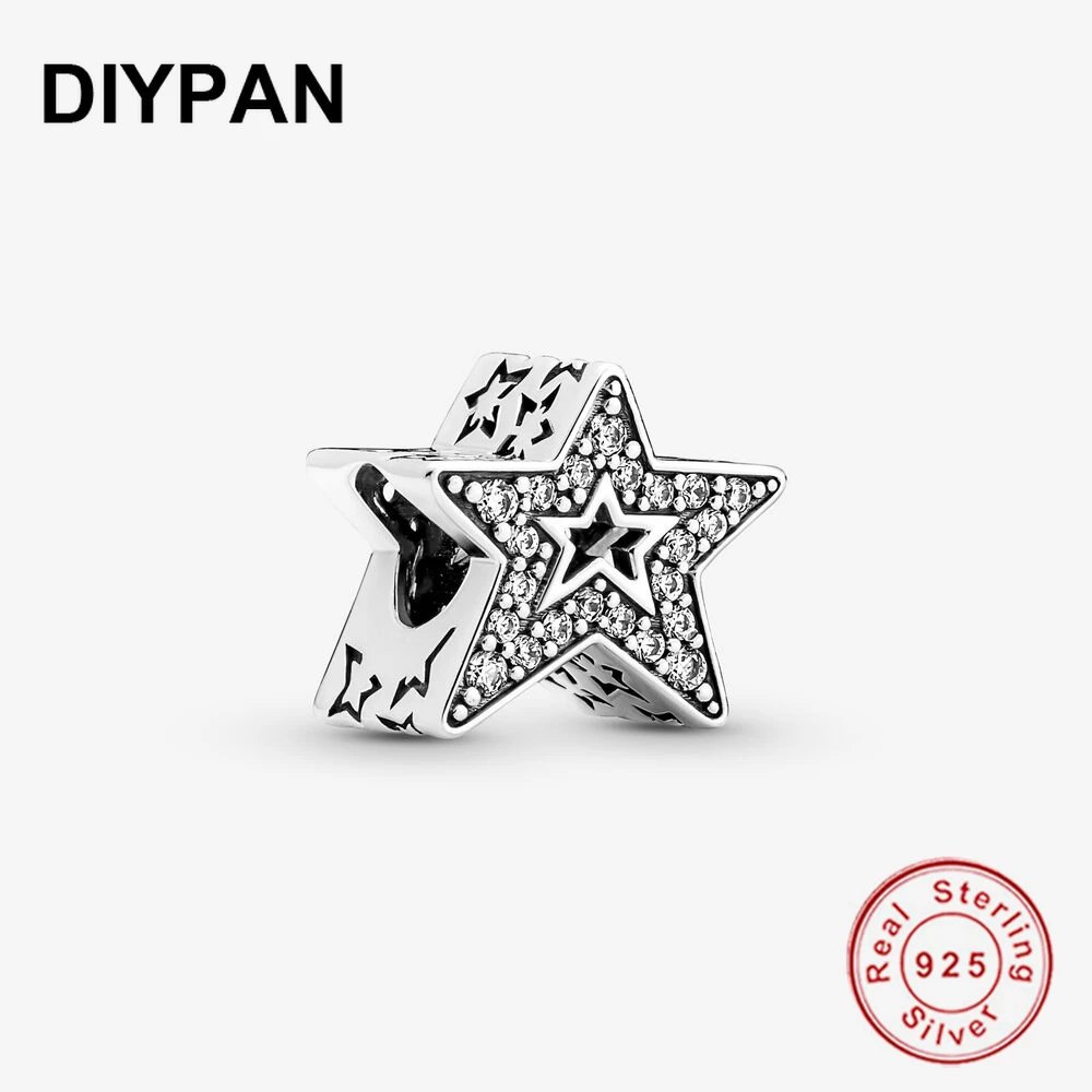 Сверкающие Асимметричные бусины-шармы со звездой подходят для оригинальных браслетов-шармов серебро 925 пробы очаровательные женские ювели...
Сверкающие Асимметричные бусины-шармы со звездой подходят для оригинальных браслетов-шармов серебро 925 пробы очаровательные женские ювели...