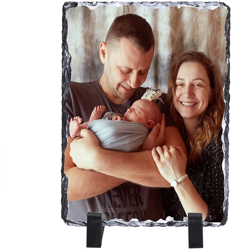 Personalized slate photo frame custom DIY photo frame add any photo/text gift creative baby pet treasure photo birthday wedding
Personalized slate photo frame custom DIY photo frame add any photo/text gift creative baby pet treasure photo birthday wedding