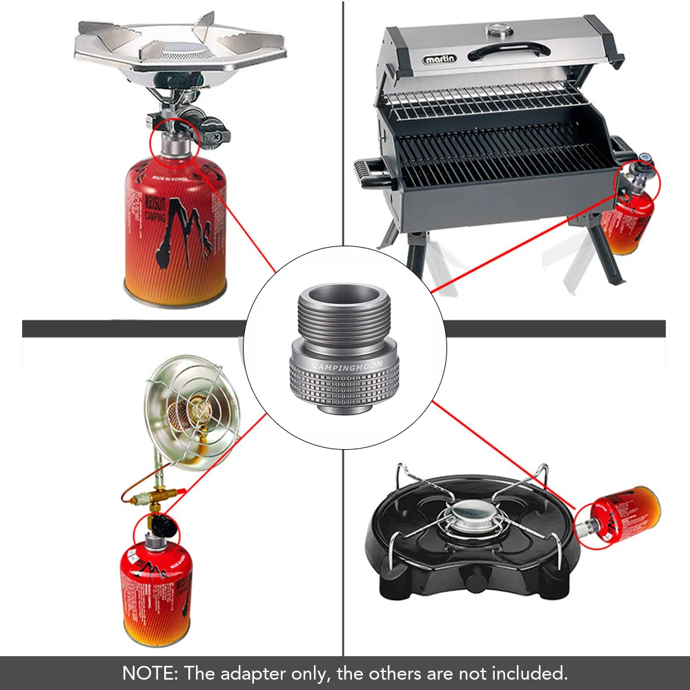 Camping Gas Stove Adapter Propane Gas Device Connector Gas Tank Converter for Outdoor Camping Hiking Gas Adapter Z20
Camping Gas Stove Adapter Propane Gas Device Connector Gas Tank Converter for Outdoor Camping Hiking Gas Adapter Z20